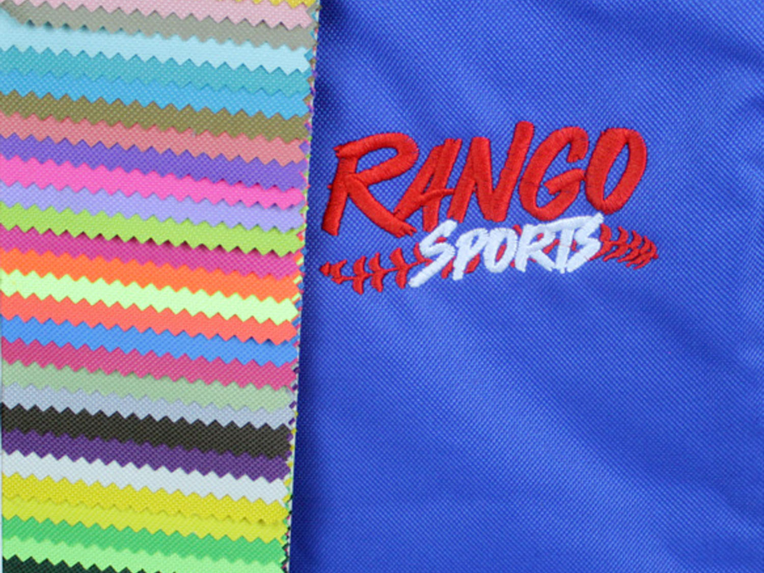 Custom color options for Rango Sports baseball and softball bags