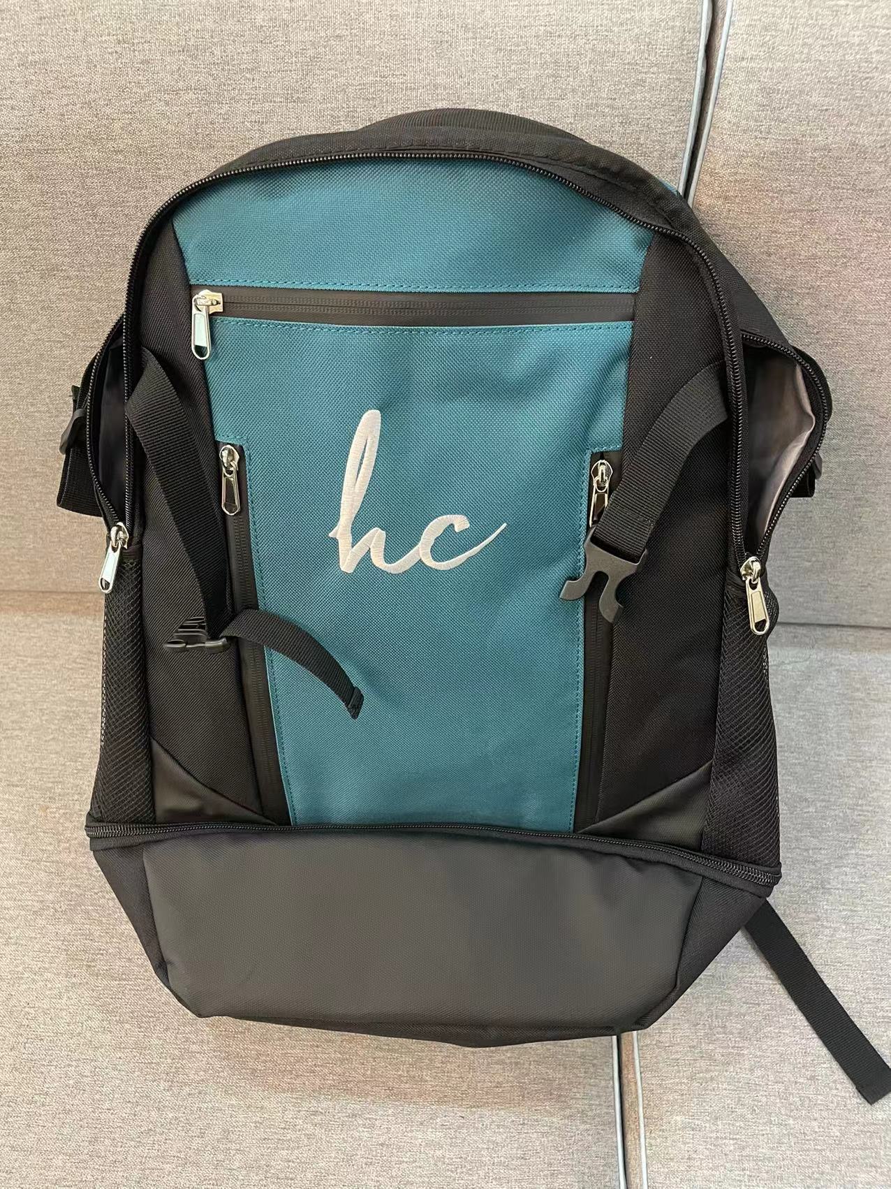 Aqua Rango Sports Walrus-Back baseball bag for Hope Chapel