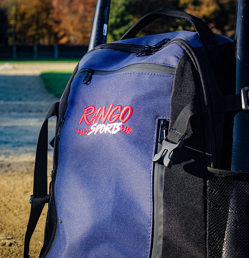 Rango Sports Walrus-Pack custom baseball bag with spacious design and team branding