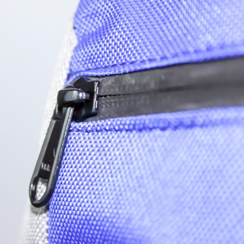 Heavy-duty YKK zippers on a Rango Sports custom baseball  and softball bag